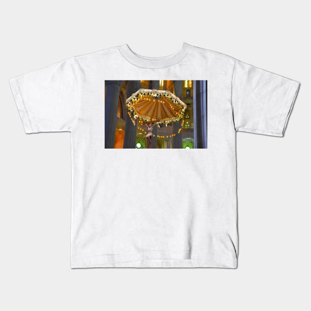 Sagrada Familia Kids T-Shirt by photosbyalexis